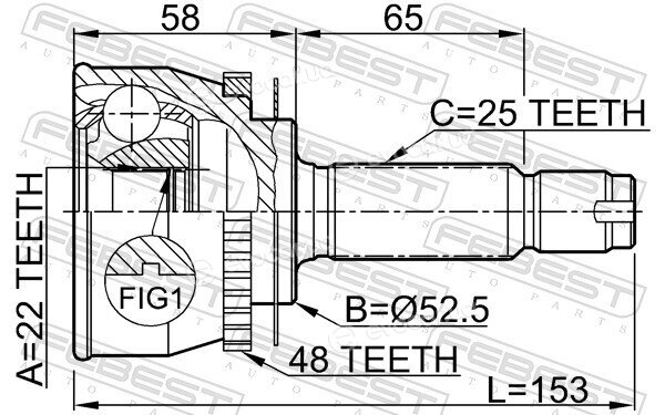 Febest 1210-012A48