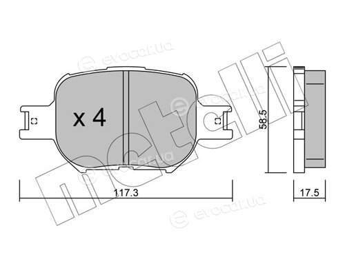 Metelli 22-0614-0