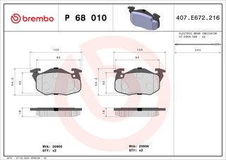 Brembo P 68 010