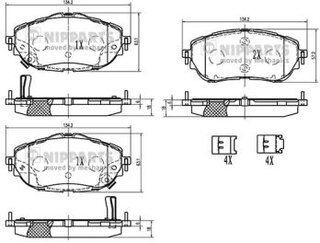 Nipparts N3602150