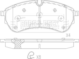 Borg & Beck BBP2684