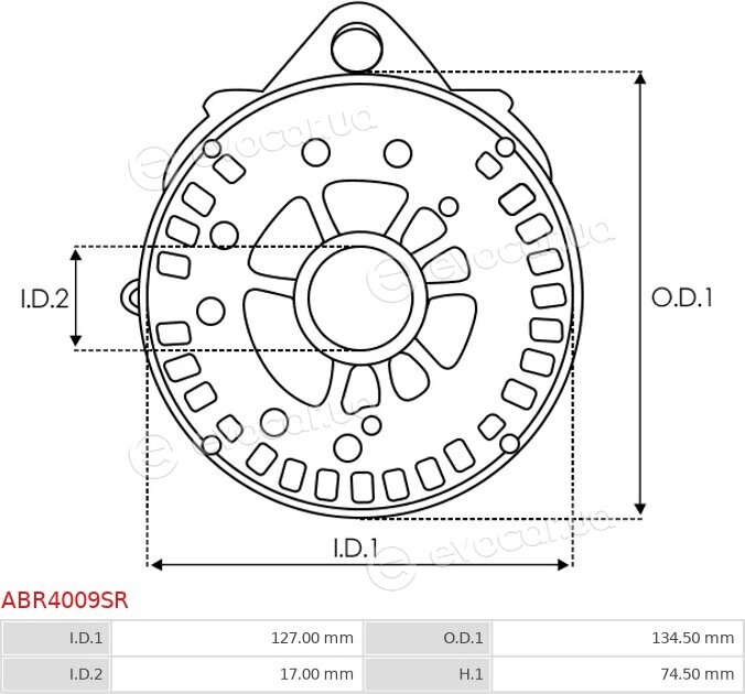 AS ABR4009SR