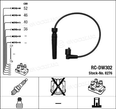 NGK / NTK RCDW302