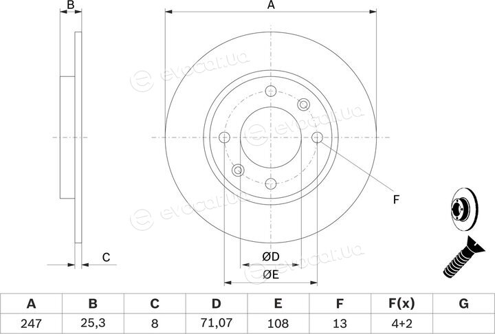 Bosch 0 986 479 B35