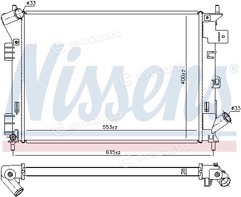 Nissens 666206
