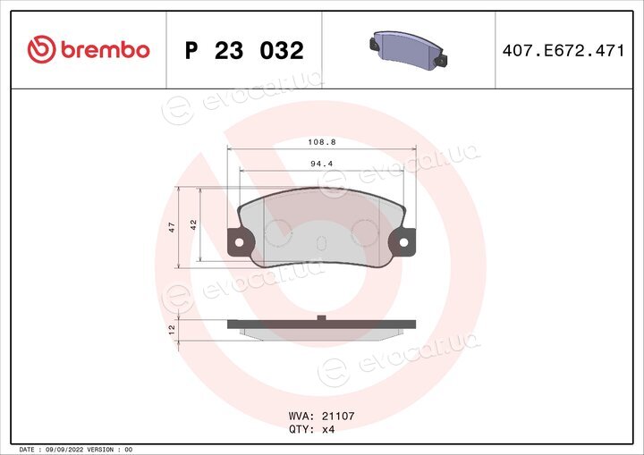 Brembo P 23 032
