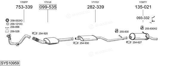 Bosal SYS10959