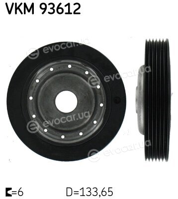 SKF VKM 93612