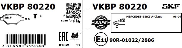 SKF VKBP 80220