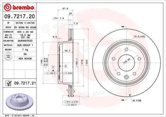 Brembo 09.7217.21