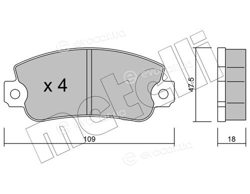 Metelli 22-0033-0