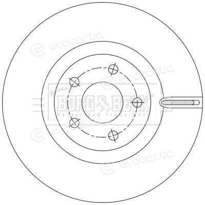 Borg & Beck BBD6225S