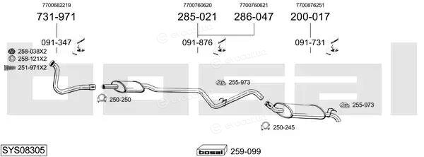 Bosal SYS08305