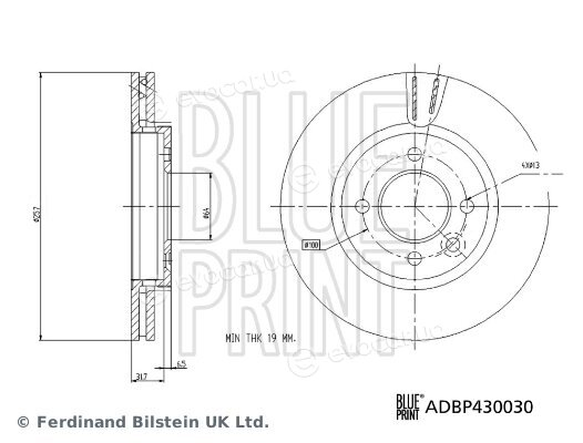 Blue Print ADBP430030