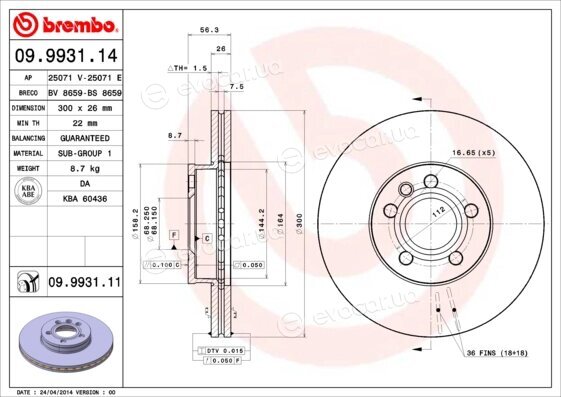 Brembo 09.9931.11