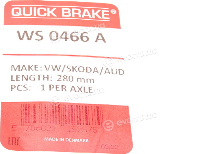 Kawe / Quick Brake WS 0466 A