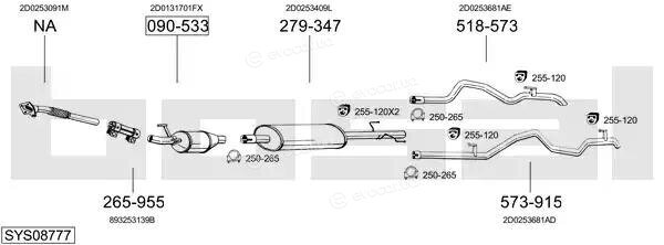 Bosal SYS08777