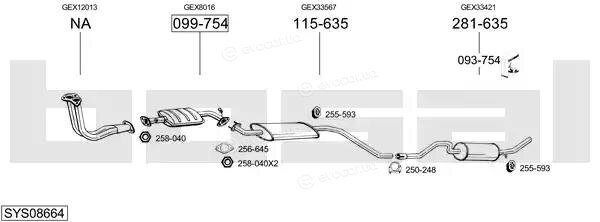 Bosal SYS08664