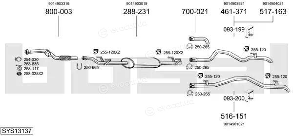 Bosal SYS13137