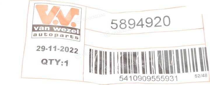 Van Wezel 5894920