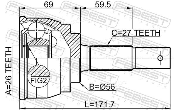 Febest 0210-L30