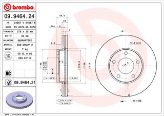 Brembo 09.9464.21