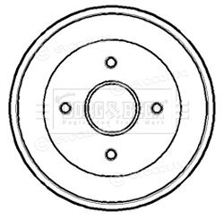 Borg & Beck BBR7168