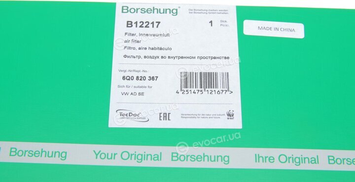 Borsehung B12217