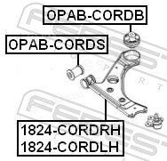 Febest OPAB-CORDB
