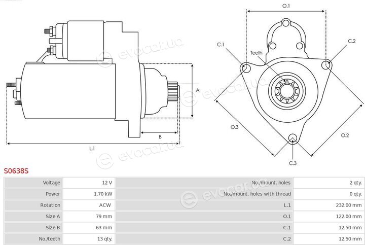 AS S0638S