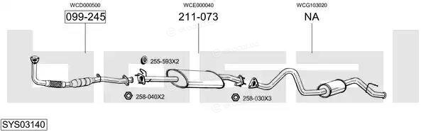 Bosal SYS03140