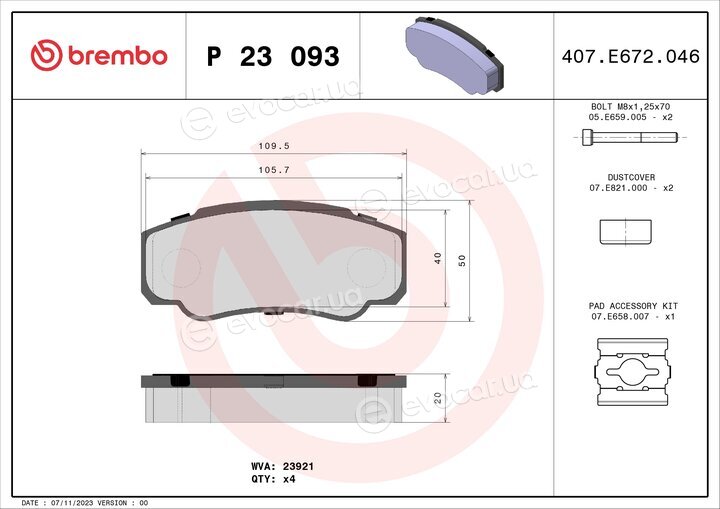 Brembo P 23 093