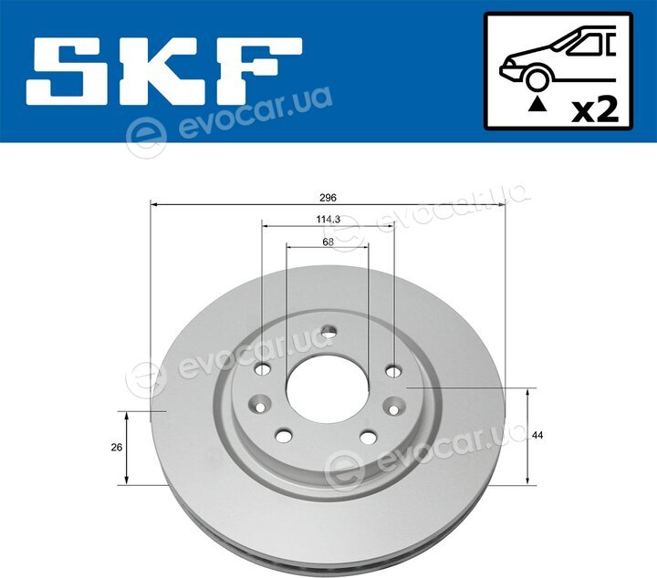SKF VKBD 80047 V2