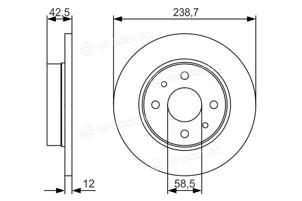 Bosch 0 986 479 R61