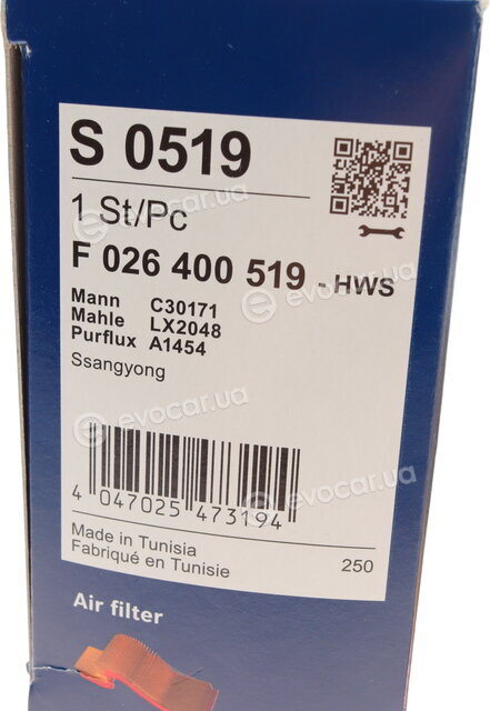 Bosch F 026 400 519