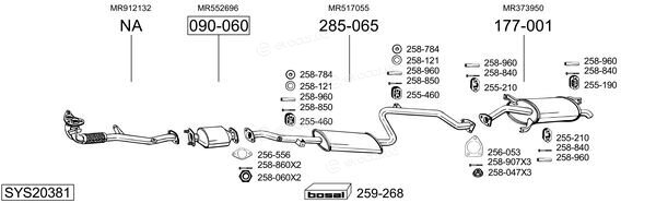 Bosal SYS20381