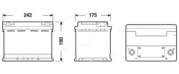 Exide EK600