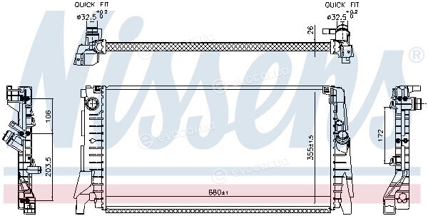 Nissens 606340