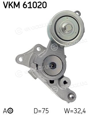 SKF VKM 61020