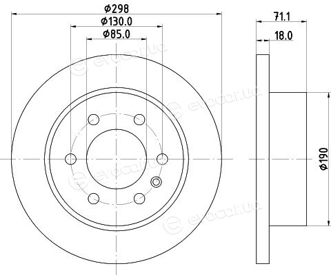 Hella Pagid 8DD 355 131-841