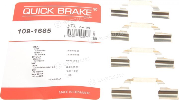 Kawe / Quick Brake 109-1685