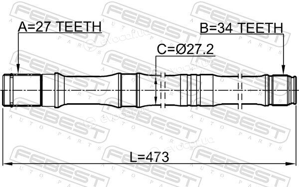 Febest 2312-TIGRH
