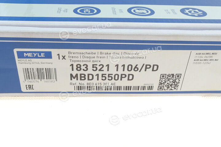 Meyle 183 521 1106/PD