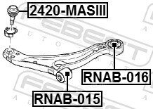 Febest 2420-MASIII