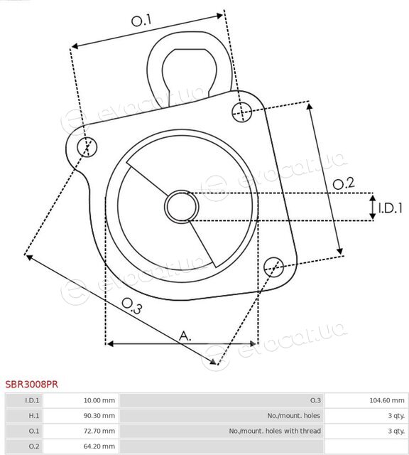 AS SBR3008PR