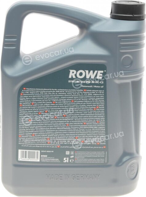 Rowe 20247-0050-99