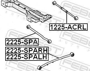 Febest 2225-SPARH