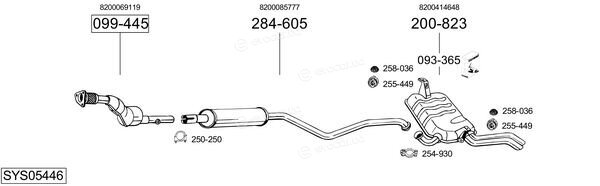 Bosal SYS05446