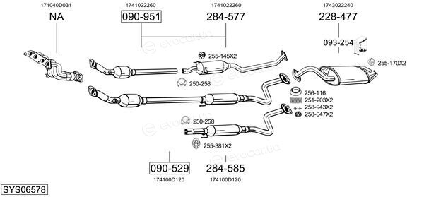 Bosal SYS06578