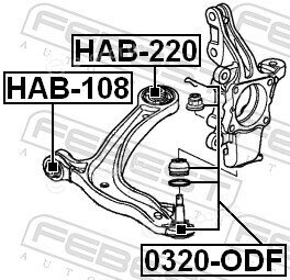 Febest HAB-220